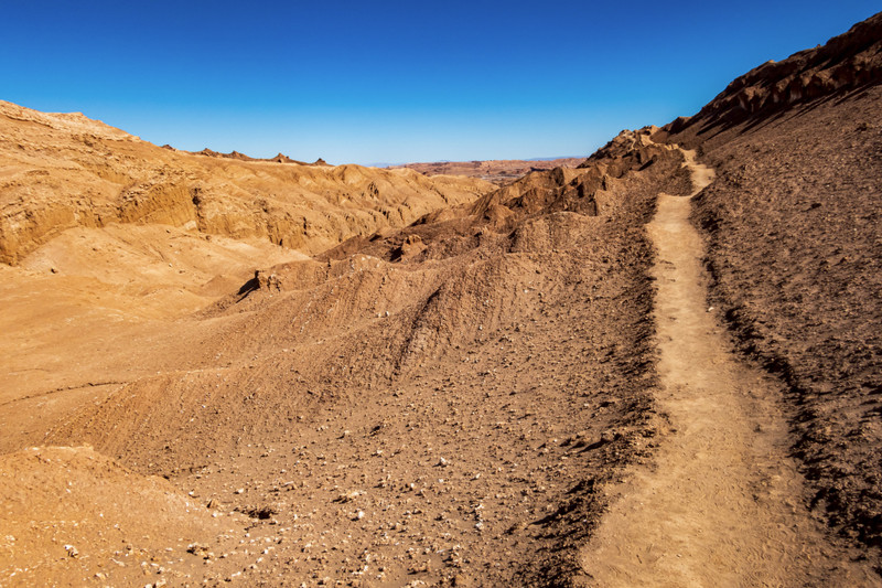 Valle de la Luna in the Atacama Desert