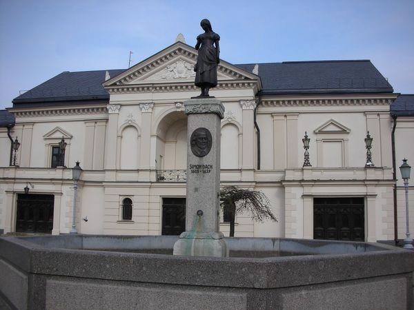 Simon Dach Statue in Klaipeda