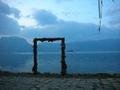 Lugu Lake at dusk