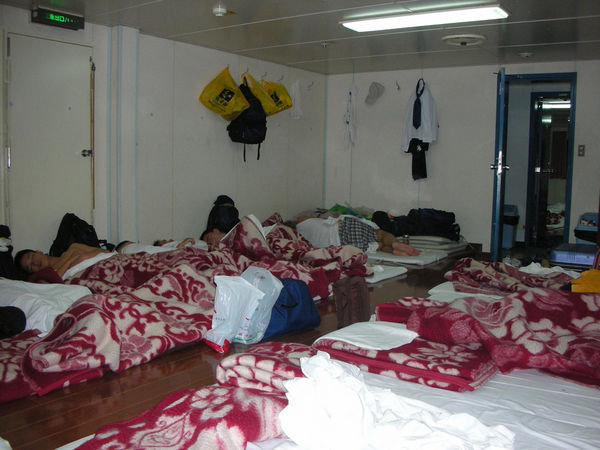 My room on the ferry