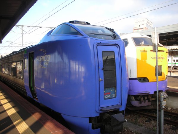 Bullet train to Hokkaido