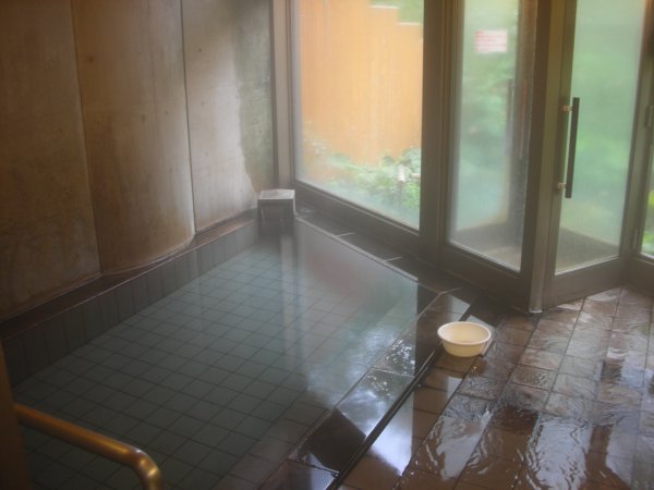 The onsen afterwards - perfect!