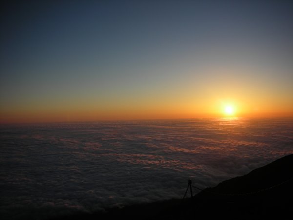 Sunrise on Mt. Fuji