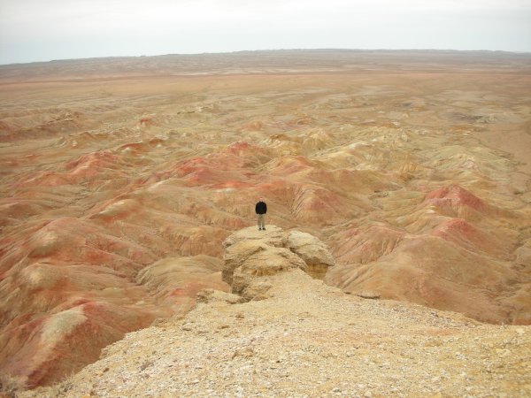 In the Gobi desert (Mongolia)