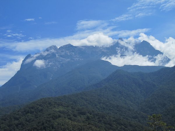 Imposing Mount Kinabalu