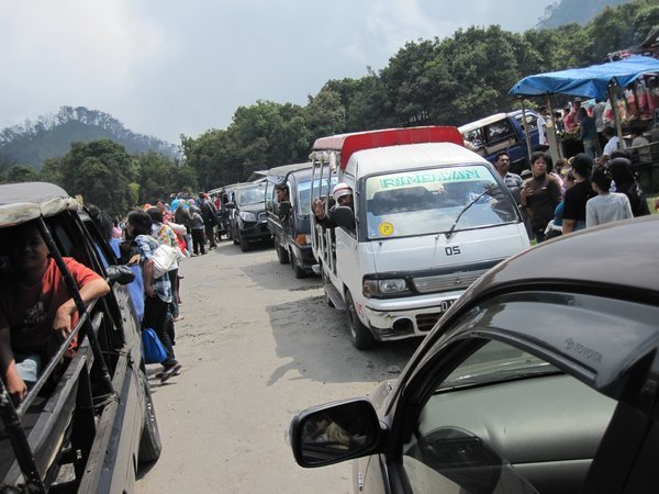 Typical Indonesian traffic situation