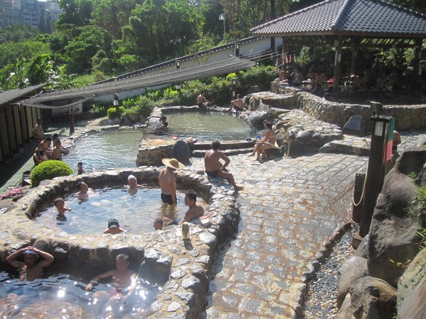 Beitou public hot springs near Taipei