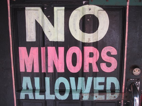 No minors allowed in Angeles