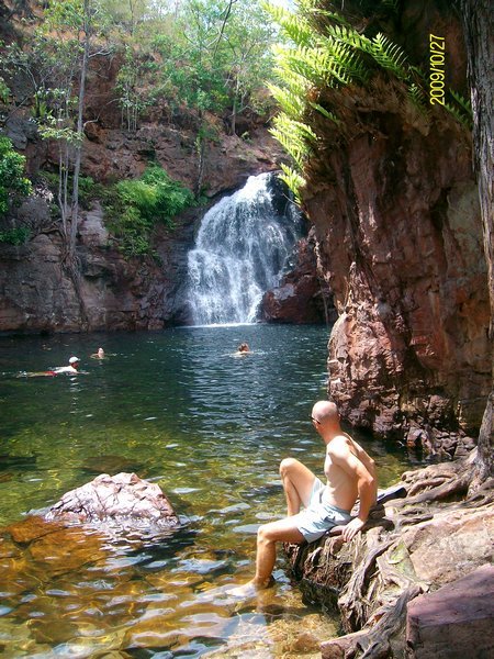 What a place for a swim (at Florence Falls in Litchfield NP)