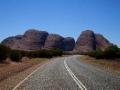 Approaching the Olgas