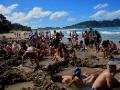 Overcrowded and overrated Hot Water Beach