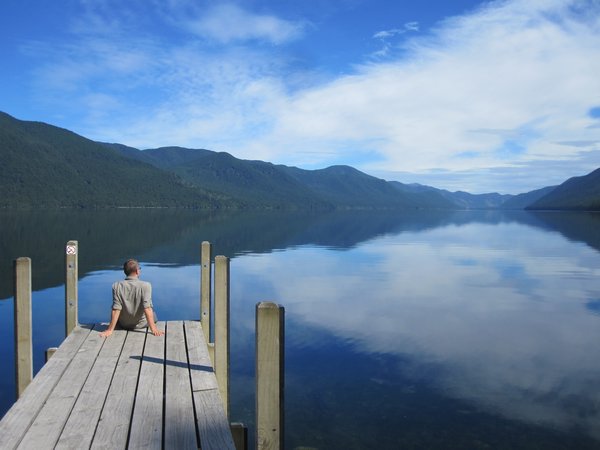 The quintessential New Zealand picture (Lake Rotoroa, New Zealand)