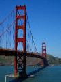 Golden Gate Bridge closeup