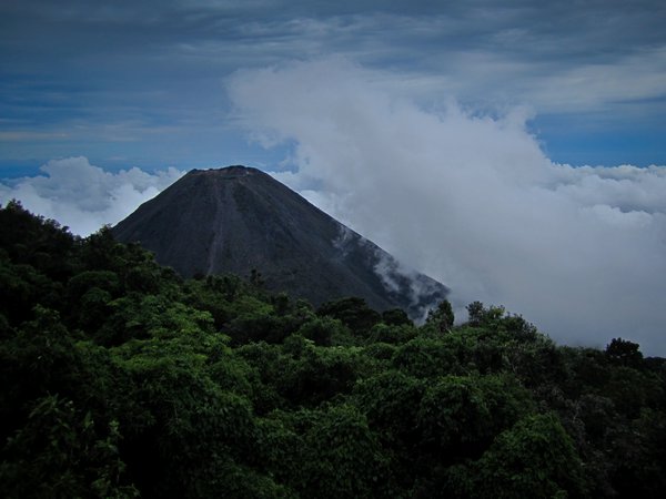 Izalco as seen from Cerro Verde