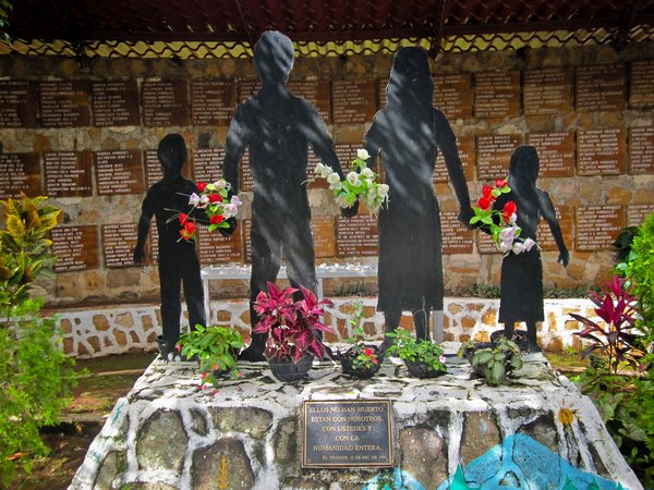 Memorial of the El Mozote massacre