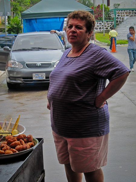 There are so many obese people here in Central America