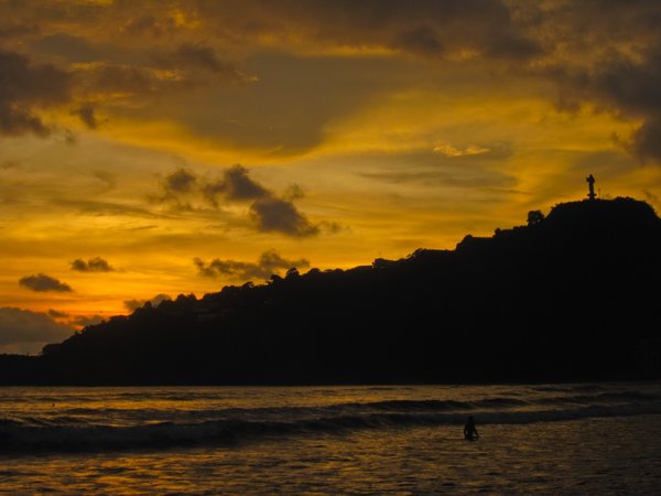 San Juan at sunset