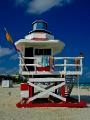 Life guard tower on Miami's South Beach
