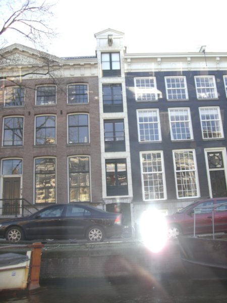 The smallest house in Amsterdam
