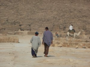 Walking Amid the Pyramids