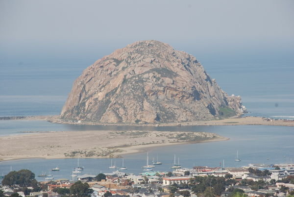 Morro Rock from Black Hill