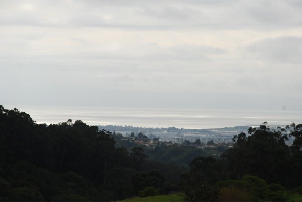 View of the San Francisco Bay from Chabot Park.