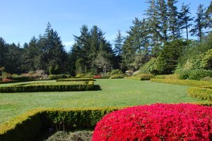 Formal Gardens at Shore Acres State Park