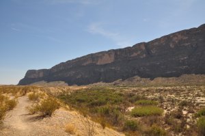 Canyon walls at Santa Elena Canyon
