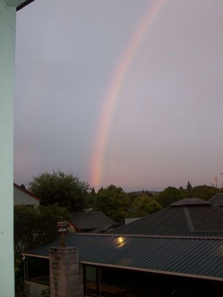 Rainbow over Rotorua