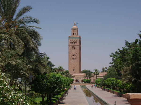 The Koutoubia minaret