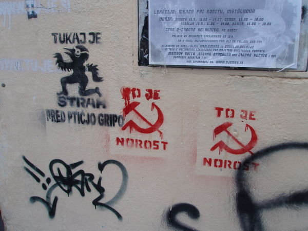 Graffiti Ljubljana style