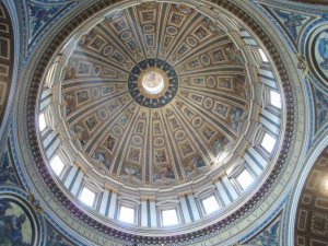 The dome of St Peters