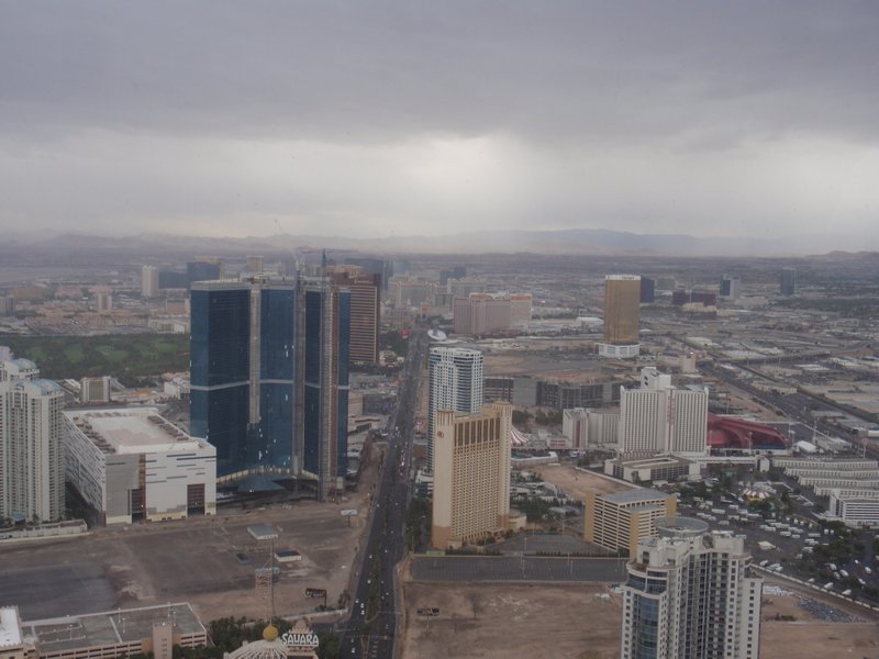 Rain in Vegas