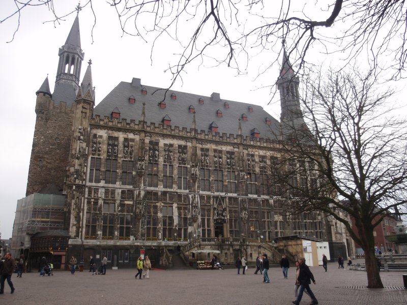 Next up Germany: Aachen town hall