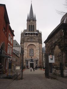 Entrance to the cathedral