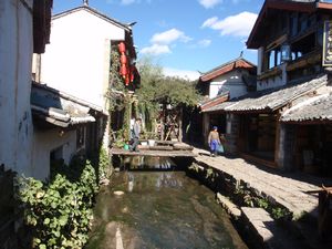 Bridges and canals on Lijiang
