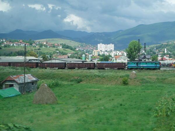 Train on the way to Maglaj