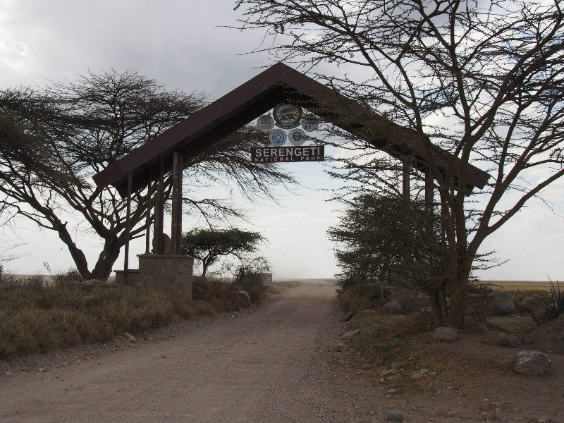The gates of the Serengeti