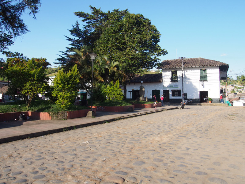 The square in San Agustin
