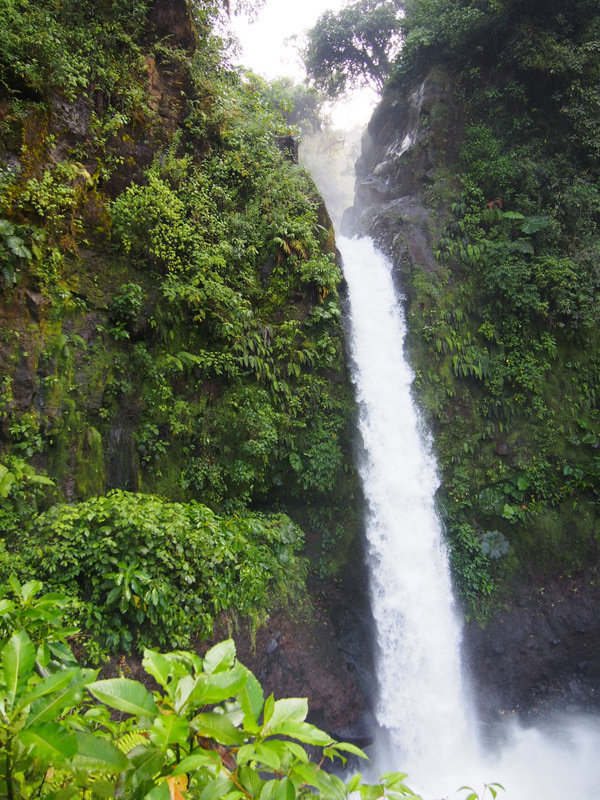The back end of La Paz Waterfall Gardens