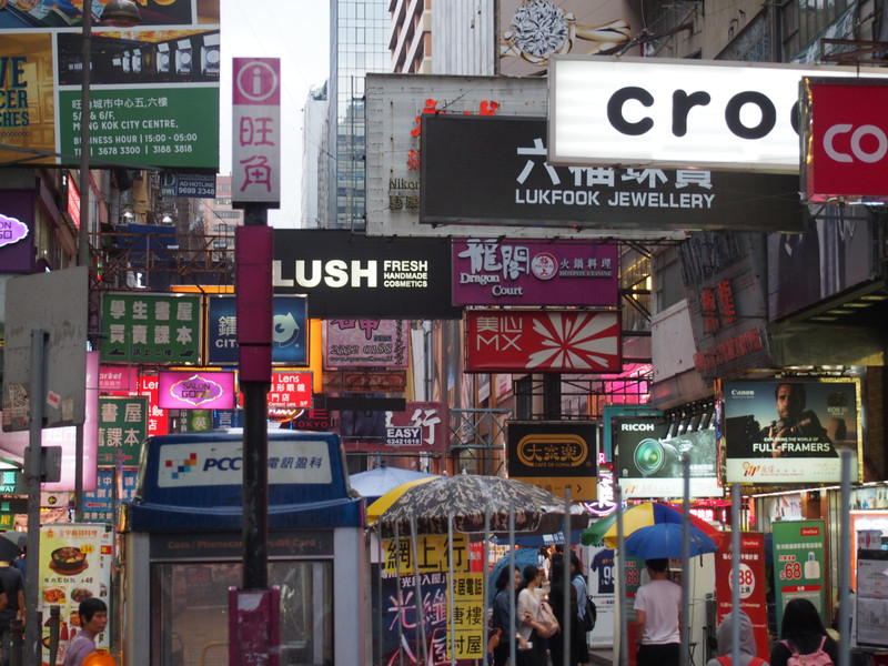 Crazy Kowloon streets