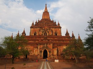 We begin in Bagan