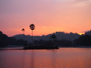 A Kandy coloured sunset