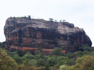 The impressive Sigiriya (Lion Rock) 