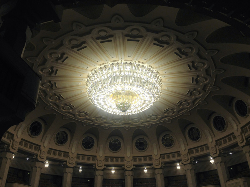 The heaviest chandelier in the world