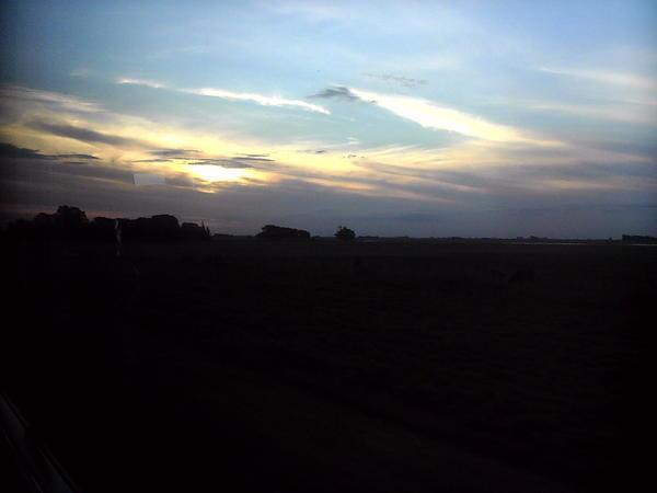 Sunset on the Bus