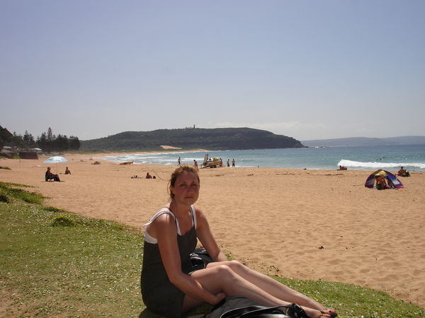 Kate on Summer Bay Beach