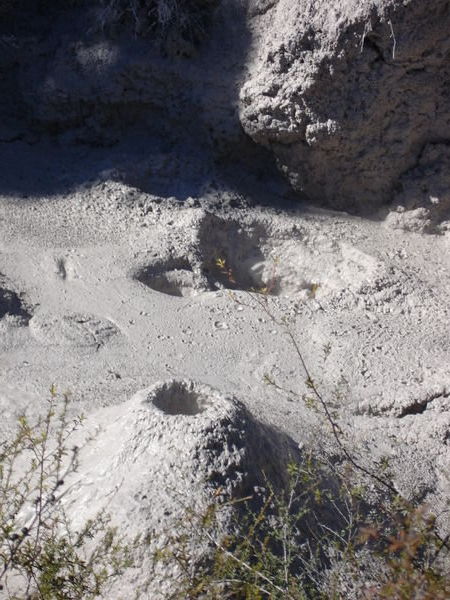 Mud Pool craters