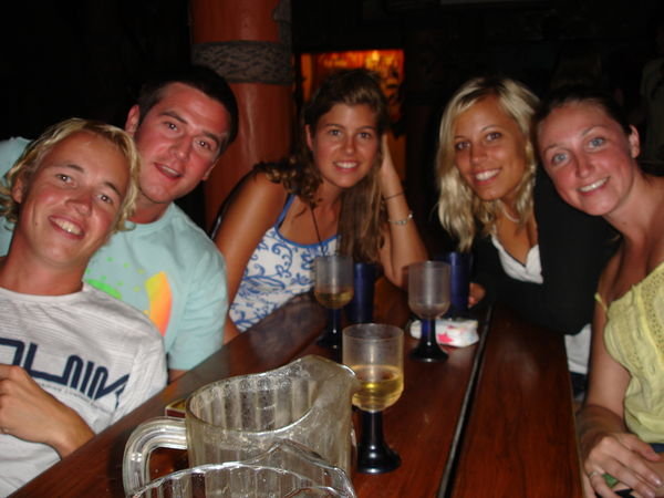 some of the gang from Beachcomber