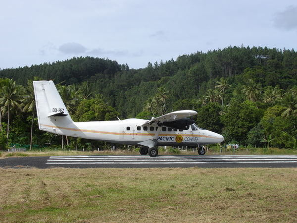 Little propeller plane that took us to Kadavu